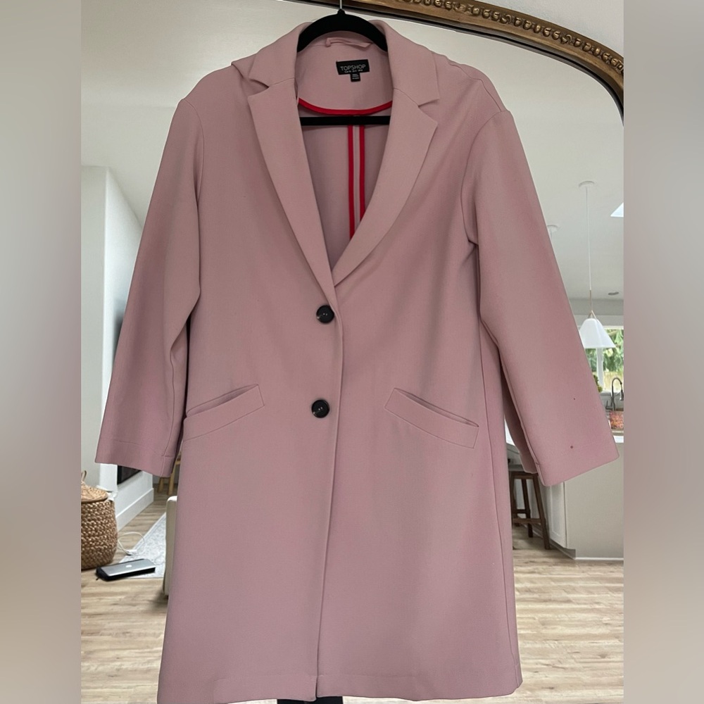 Topshop blazer coat